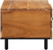 vidaXL - Salontafel - 80x50x40 - cm - massief - acaciahout