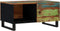 vidaXL - Salontafel - 80x50x40 - cm - massief - gerecycled - hout - en - bewerkt - hout