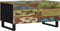 vidaXL - Salontafel - 80x50x40 - cm - massief - gerecycled - hout - en - bewerkt - hout