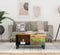 vidaXL - Salontafel - 80x50x40 - cm - massief - gerecycled - hout - en - bewerkt - hout