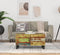 vidaXL - Salontafel - 80x50x40 - cm - massief - gerecycled - hout - en - bewerkt - hout