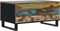 vidaXL - Salontafel - 80x50x40 - cm - massief - gerecycled - hout - en - bewerkt - hout