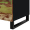 vidaXL - Salontafel - 80x50x40 - cm - massief - gerecycled - hout - en - bewerkt - hout