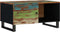vidaXL - Salontafel - 80x50x40 - cm - massief - gerecycled - hout - en - bewerkt - hout