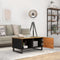 vidaXL - Salontafel - 80x50x40 - cm - massief - gerecycled - hout - en - bewerkt - hout
