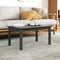 vidaXL - Salontafel - 80x50x40 - cm - massief - grenenhout - grijs