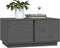 vidaXL - Salontafel - 80x50x40 - cm - massief - grenenhout - grijs