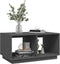 vidaXL - Salontafel - 80x50x40 - cm - massief - grenenhout - grijs