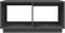 vidaXL - Salontafel - 80x50x40 - cm - massief - grenenhout - grijs