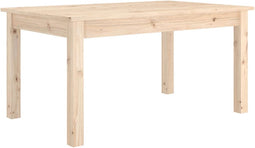vidaXL - Salontafel - 80x50x40 - cm - massief - grenenhout