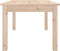 vidaXL - Salontafel - 80x50x40 - cm - massief - grenenhout