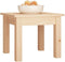vidaXL - Salontafel - 80x50x40 - cm - massief - grenenhout