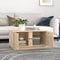 vidaXL - Salontafel - 80x50x40 - cm - massief - grenenhout