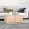 vidaXL - Salontafel - 80x50x40 - cm - massief - grenenhout