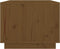 vidaXL - Salontafel - 80x50x40 - cm - massief - grenenhout - honingbruin