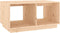 vidaXL - Salontafel - 80x50x40 - cm - massief - grenenhout