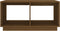 vidaXL - Salontafel - 80x50x40 - cm - massief - grenenhout - honingbruin