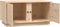 vidaXL - Salontafel - 80x50x40 - cm - massief - grenenhout