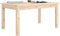 vidaXL - Salontafel - 80x50x40 - cm - massief - grenenhout