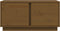 vidaXL - Salontafel - 80x50x40 - cm - massief - grenenhout - honingbruin