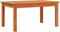 vidaXL - Salontafel - 80x50x40 - cm - massief - grenenhout - wasbruin