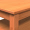 vidaXL - Salontafel - 80x50x40 - cm - massief - grenenhout - wasbruin
