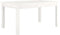 vidaXL - Salontafel - 80x50x40 - cm - massief - grenenhout - wit
