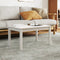 vidaXL - Salontafel - 80x50x40 - cm - massief - grenenhout - wit