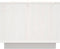 vidaXL - Salontafel - 80x50x40 - cm - massief - grenenhout - wit