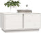 vidaXL - Salontafel - 80x50x40 - cm - massief - grenenhout - wit