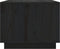 vidaXL - Salontafel - 80x50x40 - cm - massief - grenenhout - zwart