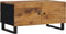 vidaXL - Salontafel - 80x50x40 - cm - massief - mangohout - en - bewerkt - hout