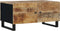 vidaXL - Salontafel - 80x50x40 - cm - massief - mangohout - en - bewerkt - hout