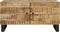 vidaXL - Salontafel - 80x50x40 - cm - massief - mangohout - en - bewerkt - hout
