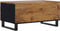 vidaXL - Salontafel - 80x50x40 - cm - massief - mangohout - en - bewerkt - hout