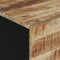 vidaXL - Salontafel - 80x50x40 - cm - massief - mangohout - en - bewerkt - hout