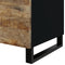 vidaXL - Salontafel - 80x50x40 - cm - massief - mangohout - en - bewerkt - hout