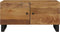 vidaXL - Salontafel - 80x50x40 - cm - massief - mangohout - en - bewerkt - hout