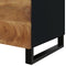 vidaXL - Salontafel - 80x50x40 - cm - massief - mangohout - en - bewerkt - hout