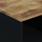 vidaXL - Salontafel - 80x50x40 - cm - massief - mangohout - en - bewerkt - hout
