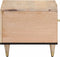 vidaXL - Salontafel - 80x50x40 - cm - massief - mangohout