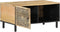 vidaXL - Salontafel - 80x50x40 - cm - massief - mangohout