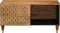 vidaXL - Salontafel - 80x50x40 - cm - massief - mangohout