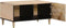 vidaXL - Salontafel - 80x50x40 - cm - massief - mangohout