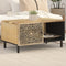 vidaXL - Salontafel - 80x50x40 - cm - massief - mangohout