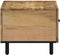 vidaXL - Salontafel - 80x50x40 - cm - massief - mangohout