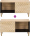 vidaXL - Salontafel - 80x50x40 - cm - massief - mangohout