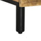 vidaXL - Salontafel - 80x50x40 - cm - massief - mangohout