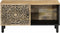 vidaXL - Salontafel - 80x50x40 - cm - massief - mangohout