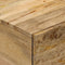 vidaXL - Salontafel - 80x50x40 - cm - massief - mangohout